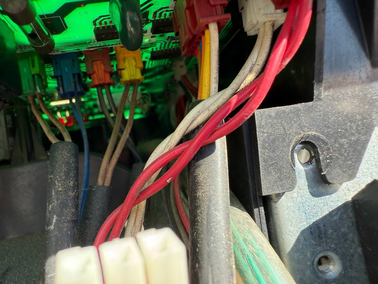 Mini-split condenser PCB inspection Manhasset